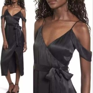 Bardot Leah Satin Dress
